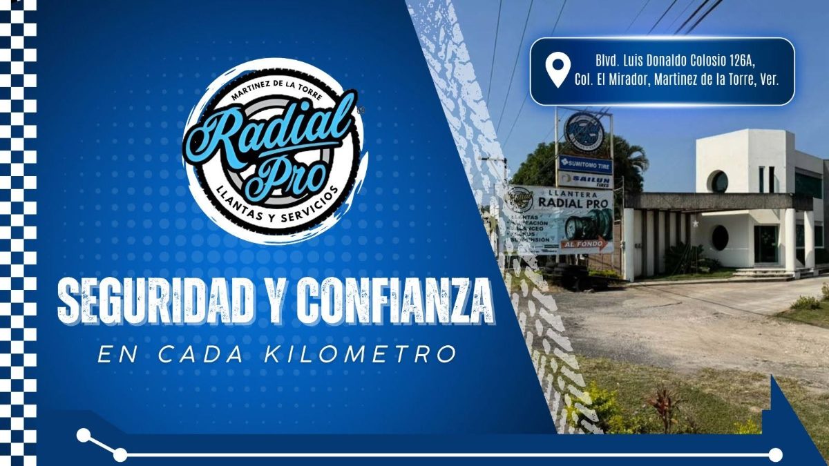 Fachada de Llantera RADIAL PRO